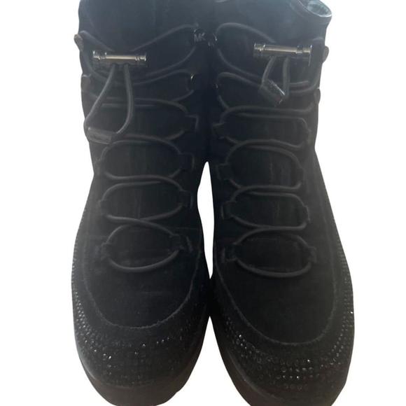 MICHAEL KORS Women's MARLEY Suede Bootie - Picture 3 of 5